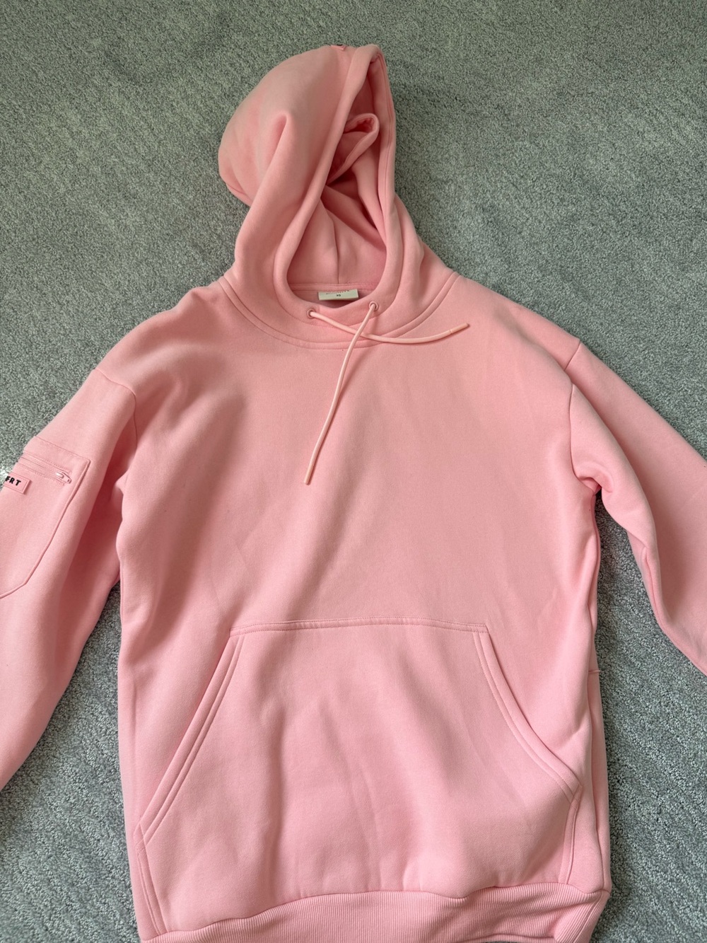 Comfrt “Pedal” Pink Hoodie - Airplane Mode Travel Hoodie